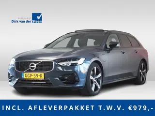 Volvo V90 2.0 T8 AWD Plug-in Hybrid R-Design | Luchtvering | Stoelventilatie | Massagestoelen | Pano