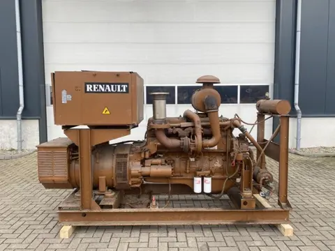 Renault Leroy Somer 180 kVA generatorset ex emergency