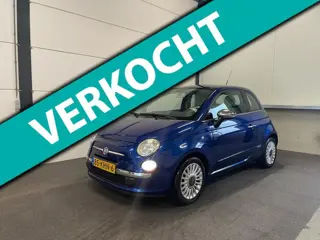 Fiat 500 1.2 Lounge Panoramadak, Elektrische ramen, Automaat, Unieke Kleur!