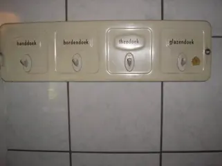 Brabantia - handdoekrekje + overdoek