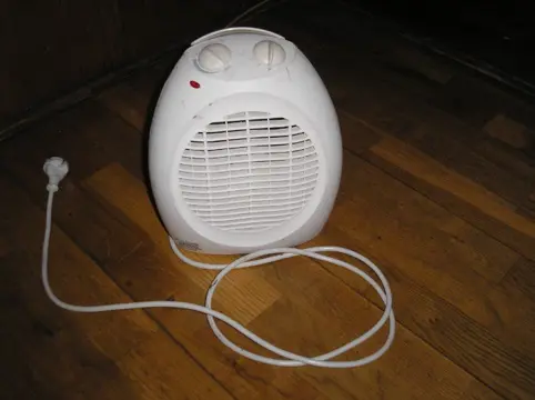 Tafelventilator - warmte en koude stand