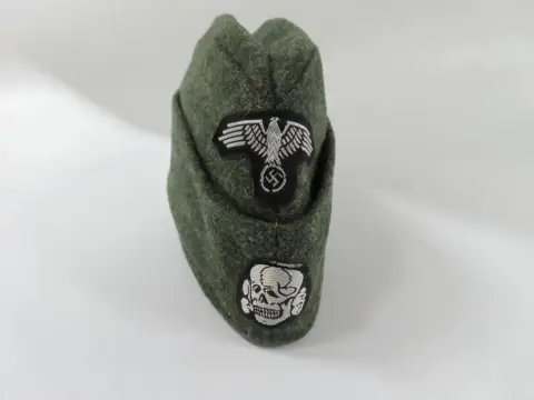 Schuitje,Side,Cap,Duitsland,WWII,SS,M40