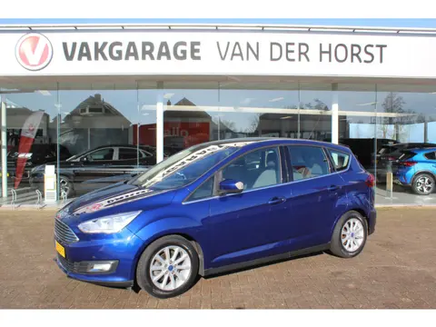 Ford C-MAX 1.0 Titanium , 125pk , Hoge Zit Climate control , Panoramadak , Navigatie , Cruise contro