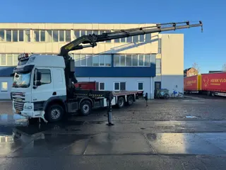 DAF CF 85.410 8X2 EURO 5 PALFINGER PK 62002 + REMOTE CONTROL