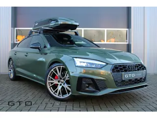 Audi A5 Sportback 40 TFSI S Edition; District Green/Bang & Olufsen/Pano/"RS" Stoelen