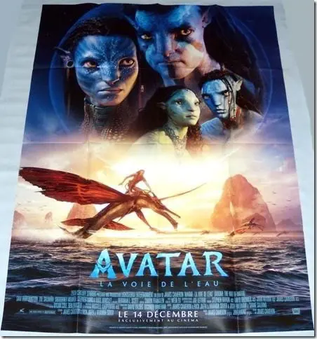 AVATAR : THE WAY OF WATER filmposter.