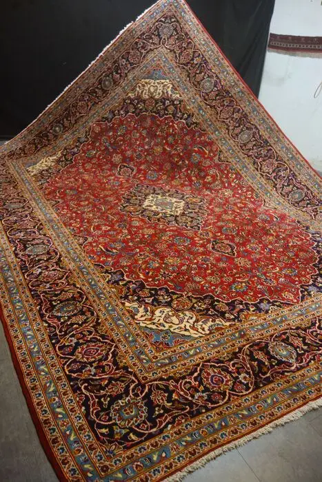 Perser keshan - Vloerkleed - 415 cm - 305 cm