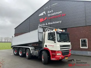 Ginaf X 4243 TS handgeschakelde 8x4, 18m3 kipper met aluminium afdekkleppen. BS1910