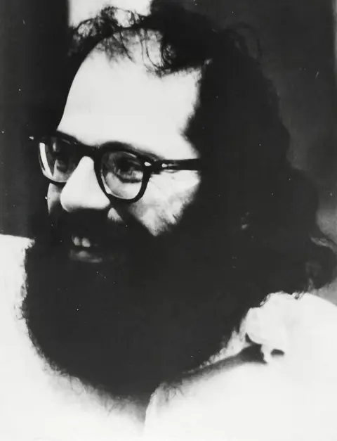 Unknown - (x2) Allen Ginsberg, with his father Louis