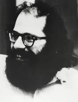 Unknown - (x2) Allen Ginsberg, with his father Louis