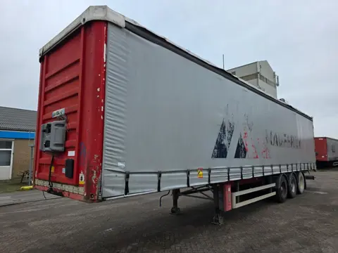 Fruehauf SMB - DISC Fruehauf 3 assige zeilentrailer - SMB assen - schijfremmen - Luchtvering PM2837