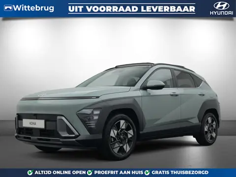 Hyundai KONA 1.6 GDI HEV Premium Sky VALE Full Hybride Automaat met Panorama schuifdak, Navigatie, L