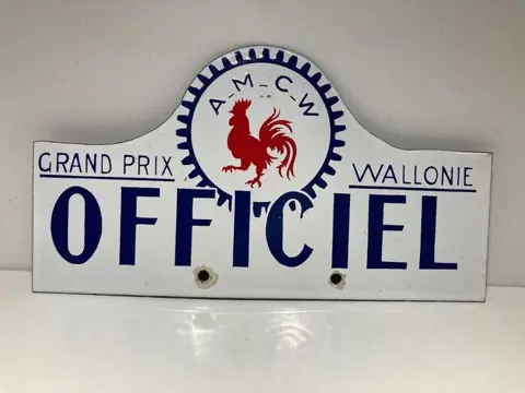 Bord - Emaille Grand Prix Wallonie - AC