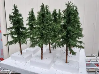 Gminiatures H0 - Landschap - 20 handgemaakte bomen, 20 cm