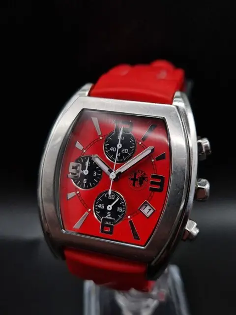 Horloge/klok/stopwatch - ALFA ROMEO chronograaf horloge -