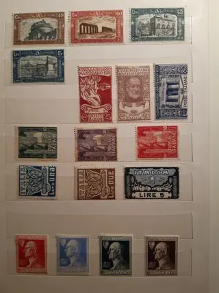 Koninkrijk Italië 1922/1928 - 4 serie complete