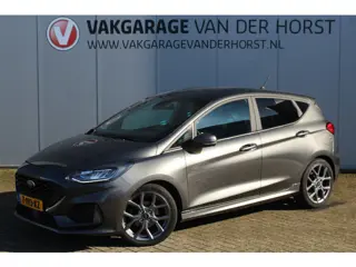 Ford Fiesta 1.0-125pk EcoBoost Mild-Hybrid ST-Line. Luxe, sportieve en goed onderhouden Fiesta ! Aut