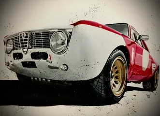 Afbeelding/illustratie - GTA by Yvan Courtet - Alfa Romeo