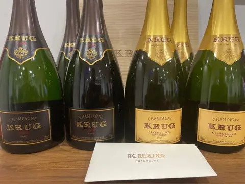 Krug: : Vintage 2004 x3 &amp; Grande Cuvée 160ème Édition
