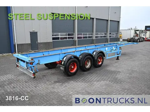 Blumhardt Cont.-Sal 40.24 E FIXED CHASSIS | 40ft * STEEL SUSPENSION * BPW / DRUM