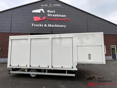 Spiller SPXS5500 enkelassige BE oplegger met Mercedes Benz 519 Euro 6 BE trekker. BS1777