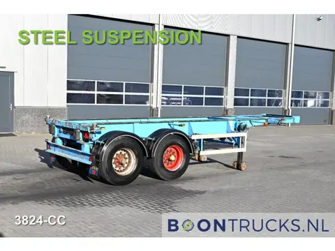 Schweriner Nutzfahrzeuge CS 20 CHASSIS | 20 ft * STEEL SUSPENSION * BPW/DRUM * 9x AVAILABLE