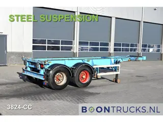 Schweriner Nutzfahrzeuge CS 20 CHASSIS | 20 ft * STEEL SUSPENSION * BPW/DRUM * 9x AVAILABLE