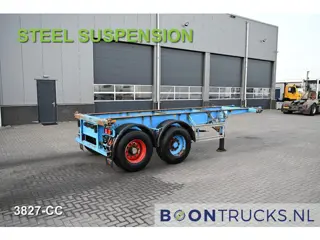 Köhler CS 20/2 CHASSIS | 20ft * STEEL SUSPENSION * SAF / DRUM * 9x AVAILABLE