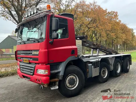 Ginaf X4343 LS 8x6 Euro 5 met kabel containersysteem. BS1790