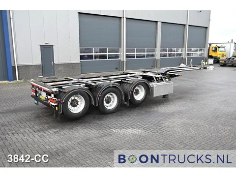 D-Tec FLEXITRAILER HD | 2x20-30-40-45ft HC * 2x LIFT AXLE * 3x EXTENDABLE * ADR * APK 10-2026 * NL T