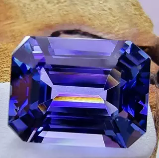 Blauw, Paars Tanzaniet - 4.49 ct