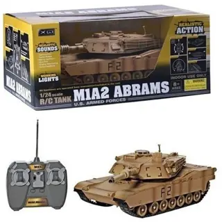 Xjin Yu - Tank M1A2 Abrams Radiografische Tank 1:24 Met