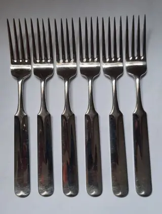 Vorken - Zilver (6) - .830 zilver - Radhus Glatt