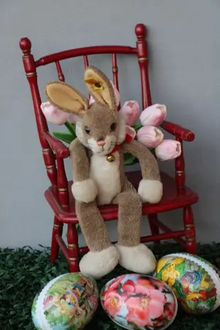 Steiff - Vintage - EAN 6282/25 - Schlenkerhase - 1980-1989