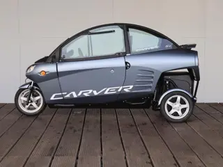 Carver S+ 7.1 kWh | 80 KM | 100% Electric | Bluetooth | Soft top |