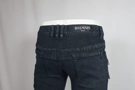 Balmain - Slim Fit Biker Jeans Jeans