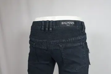 Balmain - Slim Fit Biker Jeans Jeans