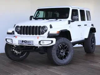 Jeep Wrangler Unlimited 4xe 380 Dominator | Liftkit 2.5 Rubicon | Electric Treeplanken | Grill 2025 