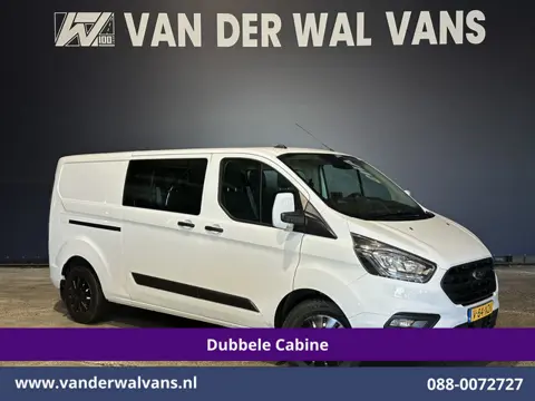 Ford Transit Custom 2.0 TDCI 130pk L2H1 Dubbele Cabine Euro6 Airco | 6-Zits | Camera | Navigatie | L