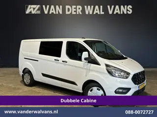 Ford Transit Custom 2.0 TDCI 130pk Automaat L2H1 Dubbele Cabine Inrichting Euro6 Airco | 5-Zits | Na