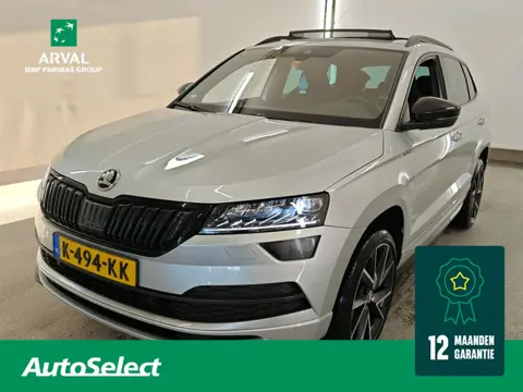 Skoda Karoq 1.5 TSI 150pk Automaat Sportline Business | Panoramadak | Trekhaak | Comfortpakket | Sto