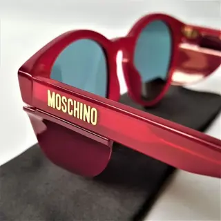 Moschino - Gold - Protector - New - Zonnebril