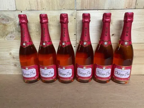 Philippe Prié - Champagne Rosé - 6 Flessen (0.75 liter)