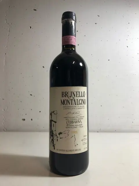 1988 La Cerbaiona Molinari - Brunello di Montalcino - 1