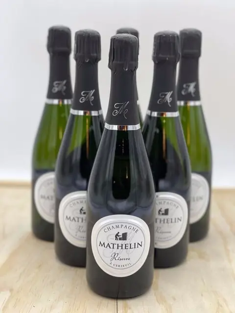Mathelin Réserve - Champagne Brut - 6 Flessen (0.75 liter)