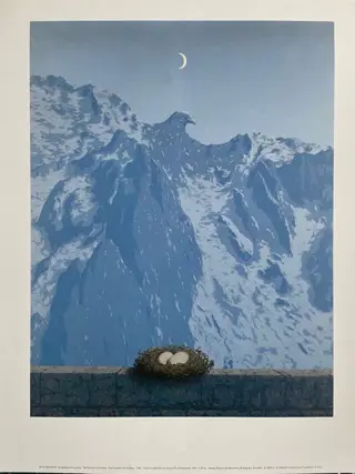 Rene Magritte (after) - License Offset Print - Le demaine