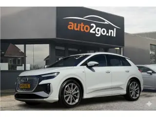 Audi Q4 e-tron 40 3xS-LINE 77 kWh 89,6%SOH LEDER 20 INCHE-LMV CAMERA-360 DIGI-DASH NAVI LED PDC