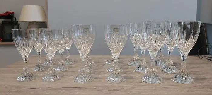 Christofle - Wijnglazen (30) - Kristal