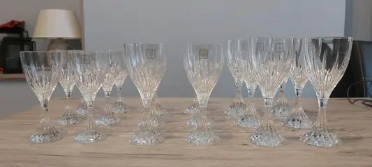 Christofle - Wijnglazen (30) - Kristal
