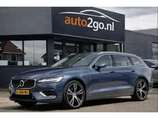 Volvo V60 2.0 T8 AUT8 TWIN ENGINE AWD INSCRIPTION 304PK. PANODAK LEDER NAVI CAMERA DIGI-DASH APPLE-C